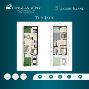 Treasure Island - Jade (denah)