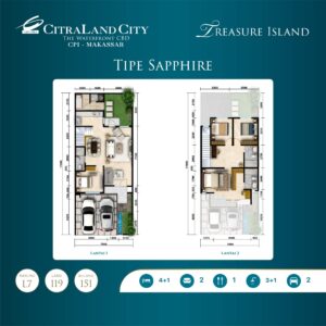 Treasure Island - Sapphire (denah)